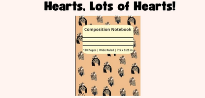 The Anatomy Lovers Three-Pack Notebook Set  (Wide Ruled)
