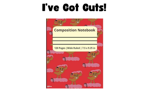 The Anatomy Lovers Three-Pack Notebook Set  (Wide Ruled)